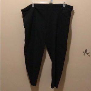 Size 4X stretchy Black Dress Pants